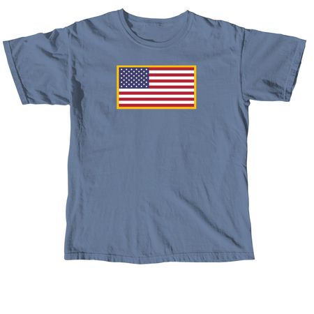 Moustache, a Blue Jean Comfort Colors Unisex Tee