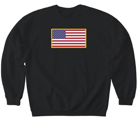 Moustache, a Black Softstyle Crewneck Sweatshirt