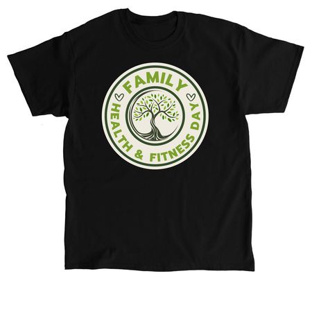 Family Health and Fitness Day 2026, a Black Classic Unisex Tee