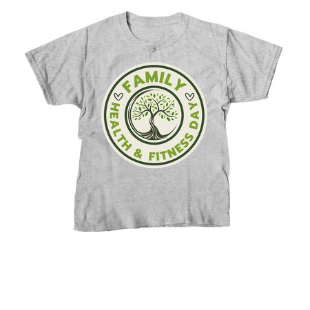 Family Health and Fitness Day 2026, a Sport Grey Youth Unisex Tee