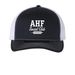 AHF Social Club&nbsp;, a Navy/ White Printed Five-Panel Trucker Cap