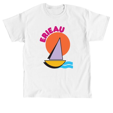 90s Erieau, a White Classic Unisex Tee