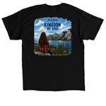 The order, a Black Classic Unisex Tee (back-view)
