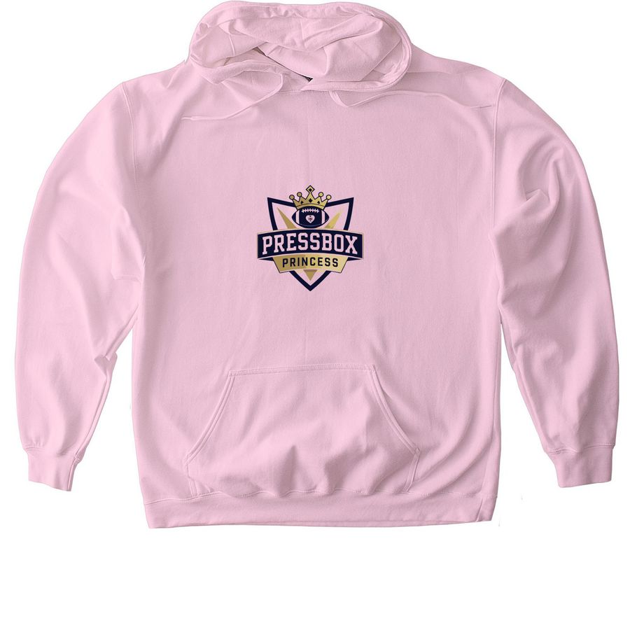Pressbox Princess Sweatshirt&nbsp;, a Light Pink Gildan Softstyle Pullover Hoodie