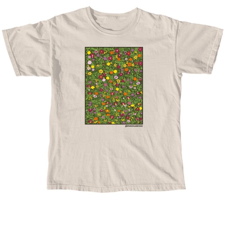 Brick-built Botanicals!, a Ivory Comfort Colors Unisex Tee