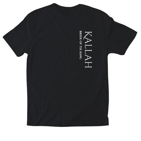 KALLAH, a Black Softstyle Cotton Tee