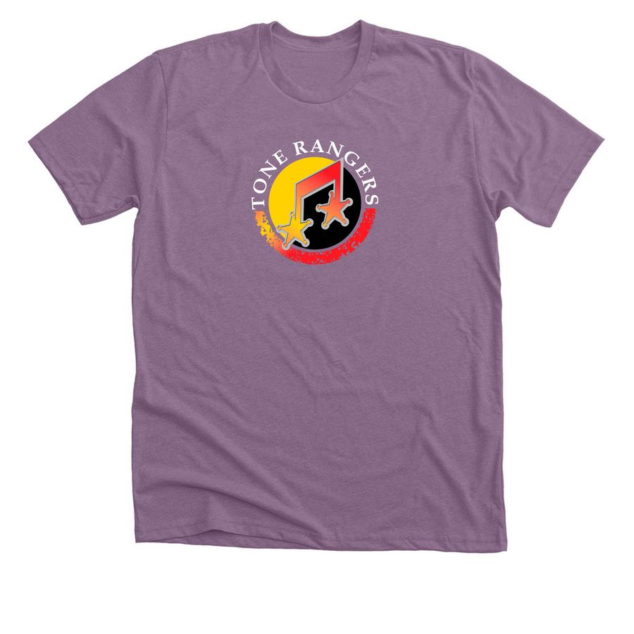 T-Shirts and Sweatshirts, a Heather Purple Premium Unisex Tee