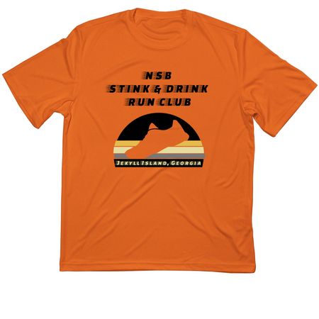 Jeykll Island Shirts Men & Women, a Deep Orange Classic Performance Tee