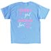 The Princess Project&nbsp;, a Carolina Blue Classic Unisex Tee (back-view)