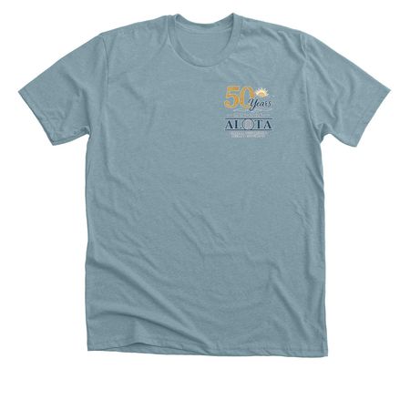 ALOTA Fall Conference and Retreat 2026, a Heather Blue Lagoon Premium Unisex Tee