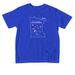2026 Community Retreat Toddler Tee, a Royal Blue Toddler Tee