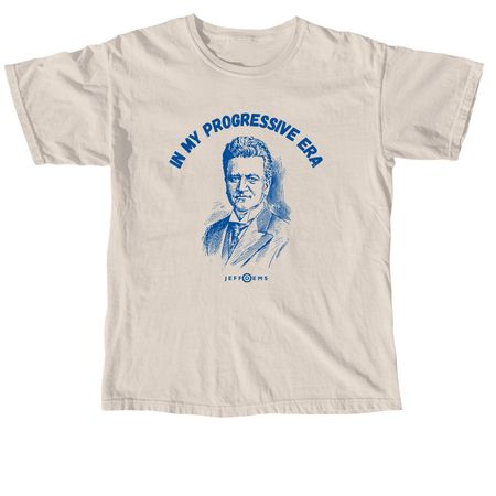 "Fighting Bob" progressive era shirt, a Ivory Comfort Colors Unisex Tee
