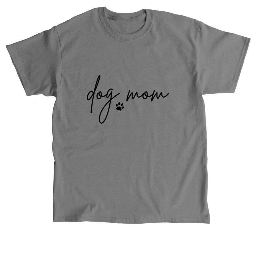 Dog Mom Club, a Charcoal Classic Unisex Tee