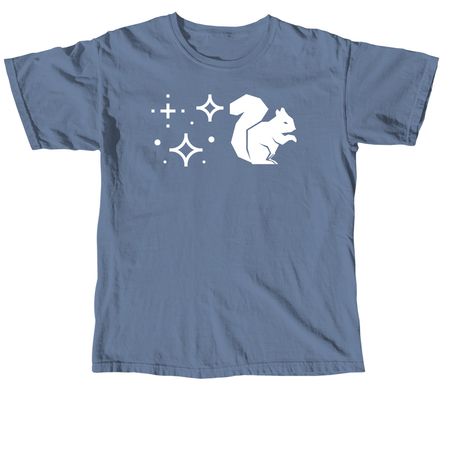 Magic Squirrel, a Blue Jean Comfort Colors Unisex Tee