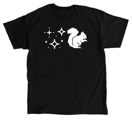 Magic Squirrel, a Black Classic Unisex Tee
