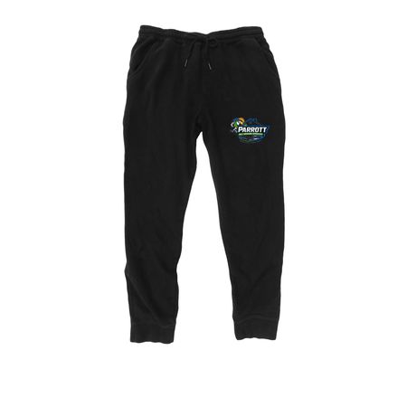 Parrott All-SeasonSupporting Veterans, a Black Midweight Fleece Joggers