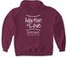SCER-GA ? January T-Shirt, a Maroon Gildan Softstyle Pullover Hoodie