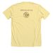 Willow Dogue de Bordeaux Rescue&nbsp;, a Heather Yellow Gold Premium Unisex Tee (back-view)
