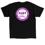 FCK WAR, a Black Classic Unisex Tee (back-view)