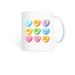 Radiology Heart Candy Mug, a White Coffee Mug