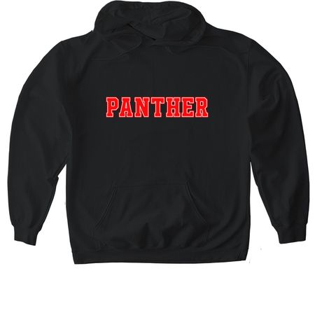 Panther Gear, a Black Gildan Softstyle Pullover Hoodie