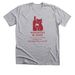 Whiskers & Wine Updated, a Athletic Heather Premium Unisex Tee