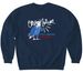 We the Readers - One Nation, a Navy Softstyle Crewneck Sweatshirt