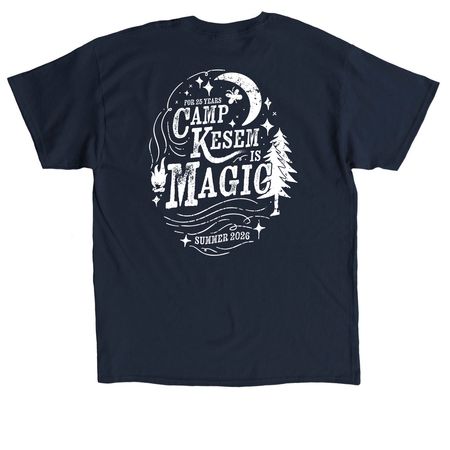Official 2026 Camp Kesem T-Shirt, a Navy Classic Unisex Tee