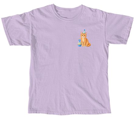 7 Year, a Orchid Comfort Colors Unisex Tee