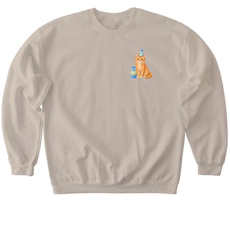 7 Year, a Sand Softstyle Crewneck Sweatshirt