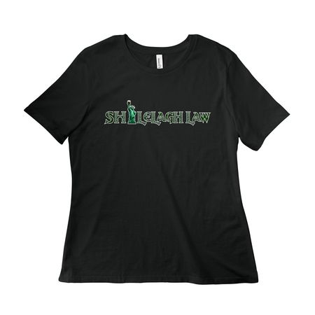 Shilelagh Law "Celtic" Tee, a Vintage Black Women?s Relaxed Cotton Tee