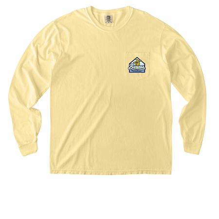 Home - Pocket Long Sleeve, a Butter Comfort Colors Long Sleeve Pocket Tee