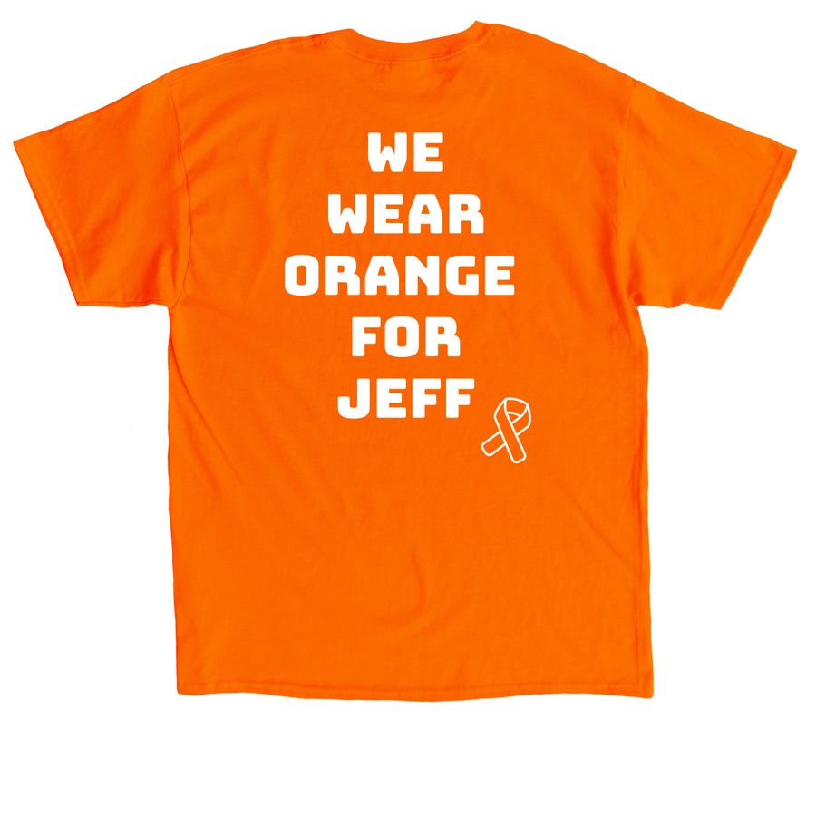 Kidney Cancer Awareness Month!, a Orange Classic Unisex Tee (back-view)