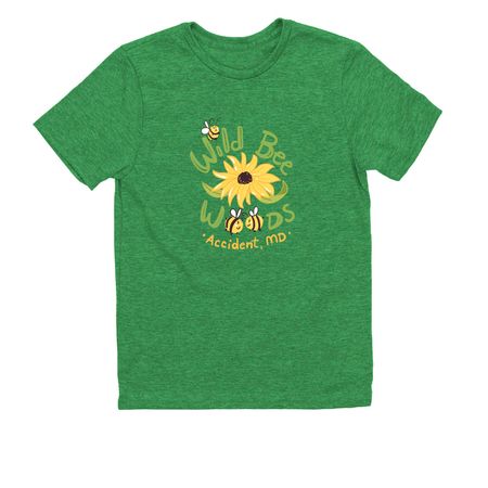 Wild Bee Woods, a Enviro Green Allmade Youth Eco Triblend Tee