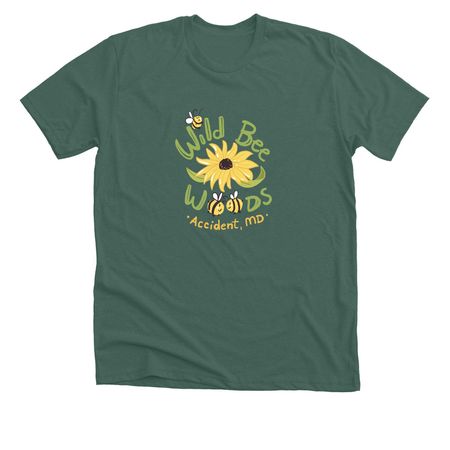Wild Bee Woods, a Heather Forest Premium Unisex Tee