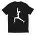 Yoga supports SPCA, a Deep Black Allmade Eco Triblend Unisex Tee