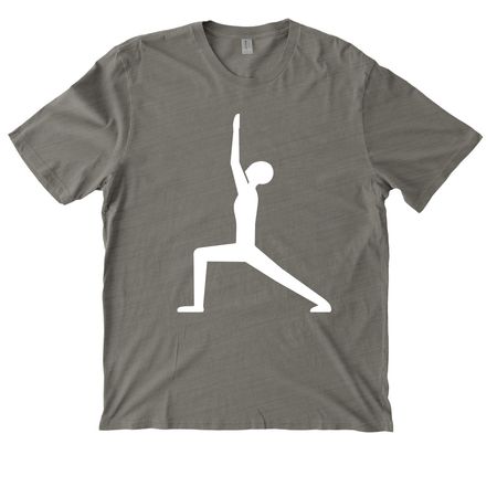Yoga supports SPCA, a Driftwood Grey Allmade Organic Cotton Mineral Dye Tee