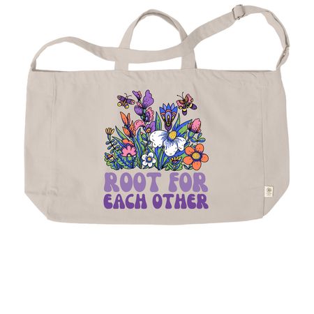 Root For Each Other- Reclaimist G2G Tote Bag, a Pumice Reclaimist G2G Tote Bag