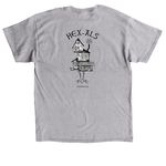 Hex ALS, a Sport Grey Classic Unisex Tee (back-view)