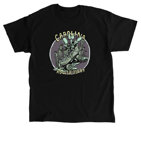 Multi-color skate swamp, a Black Classic Unisex Tee