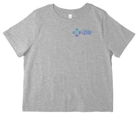 Original Logo Shirt w/ Tag Line, a Athletic Heather Women's Heavyweight Tee (back-view)