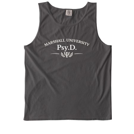 Minimal Psy.D. (Tank), a Pepper Comfort Colors Tank Top