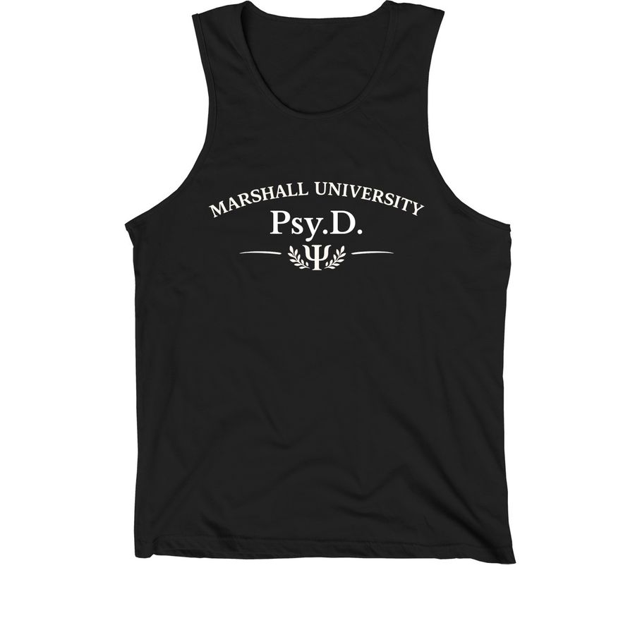 Minimal Psy.D. (Tank), a Black Premium Cotton Tank