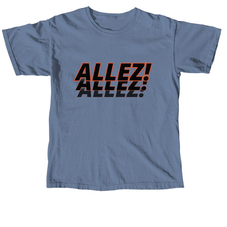 Allez, a Blue Jean Comfort Colors Unisex Tee