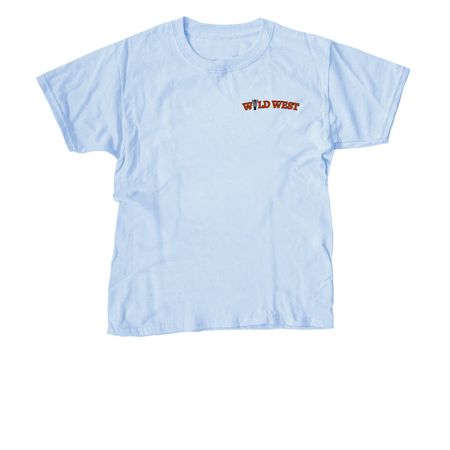 Wild West of Rare Disease, Hayden Turn's 2 T, a Light Blue Youth Unisex Tee