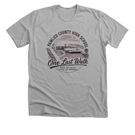 Pamlico County High School Last Walk, a Athletic Heather Premium Unisex Tee