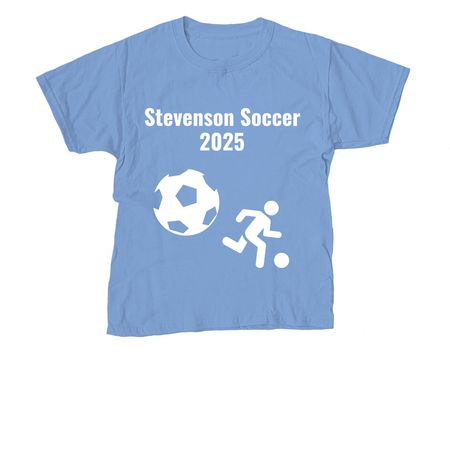 Stevenson Soccer, a Carolina Blue Youth Unisex Tee