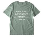 Romans 8:39, a Aloe Stanley/Stella Unisex Creator 2.0 Tee (back-view)