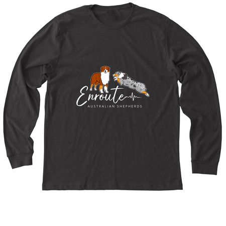 Enroute Redesign, a Dark Grey Heather Premium Long Sleeve Tee