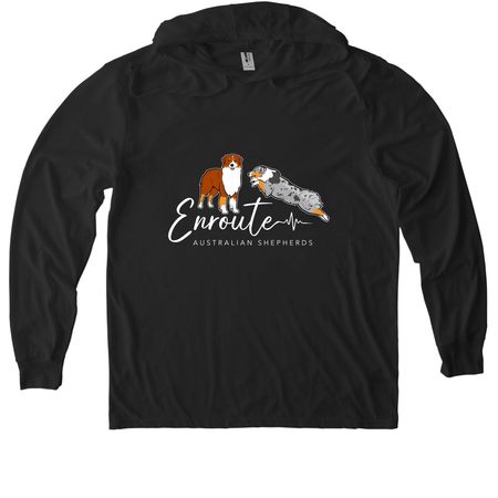 Enroute Redesign, a Space Black Allmade Eco Triblend Hoodie Tee